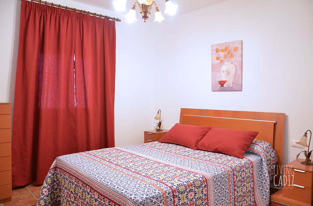 Main double bedroom Holiday house el Palmar beach Cadiz