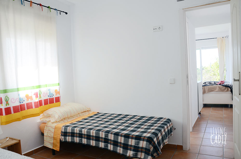 Bedroom , Palmito house 2 for rent in El Palmar beach Cadiz
