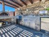Outdoor kitchen with Alfa pizza wood oven